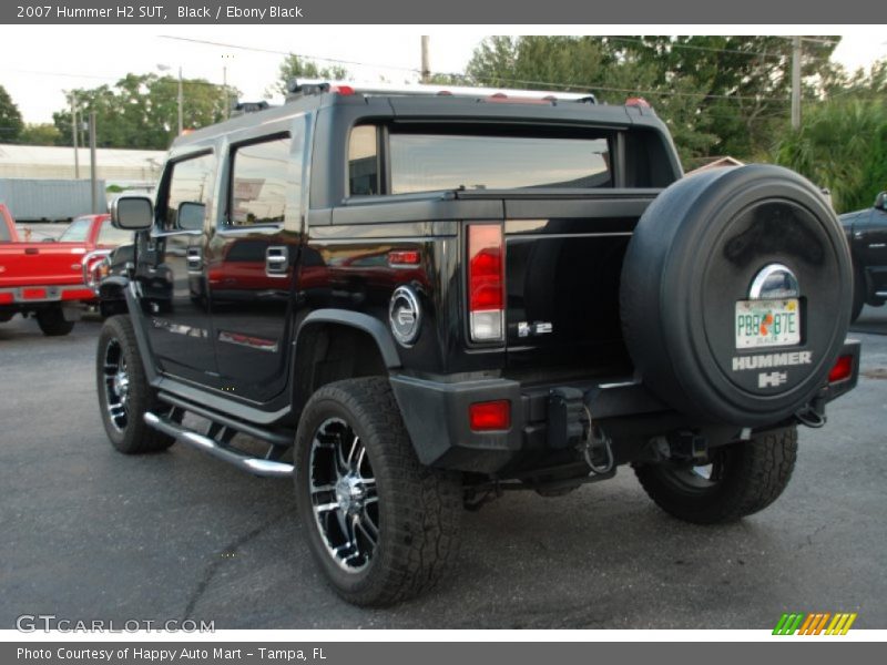 Black / Ebony Black 2007 Hummer H2 SUT