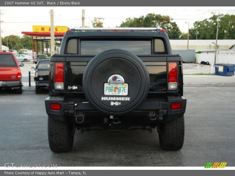 Black / Ebony Black 2007 Hummer H2 SUT