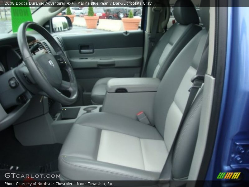  2008 Durango Adventurer 4x4 Dark/Light Slate Gray Interior