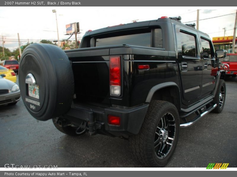 Black / Ebony Black 2007 Hummer H2 SUT