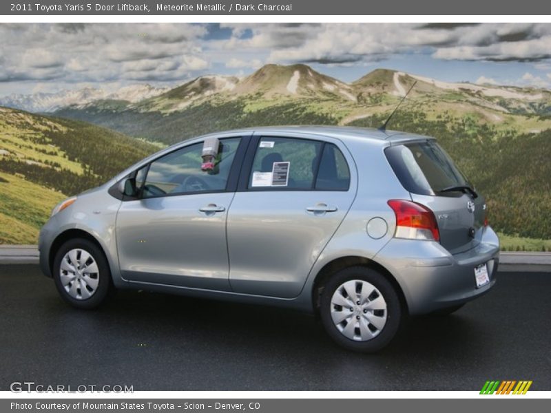 Meteorite Metallic / Dark Charcoal 2011 Toyota Yaris 5 Door Liftback