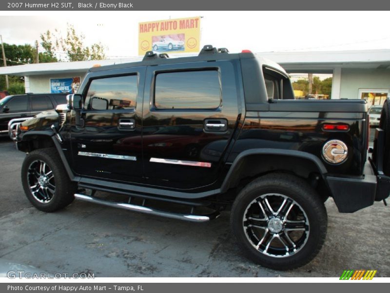 Black / Ebony Black 2007 Hummer H2 SUT