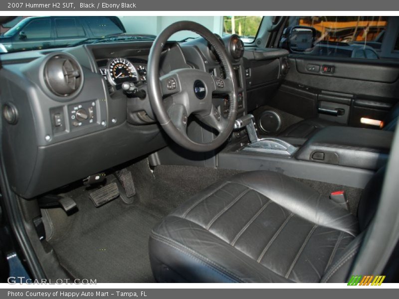 Black / Ebony Black 2007 Hummer H2 SUT