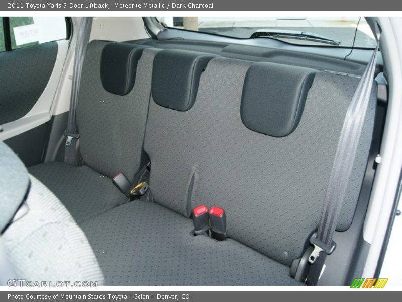  2011 Yaris 5 Door Liftback Dark Charcoal Interior
