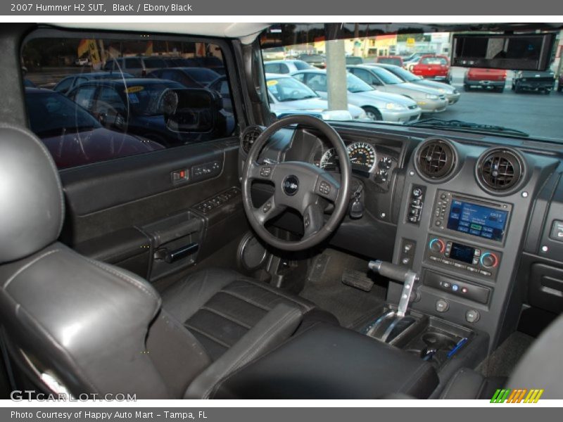 Black / Ebony Black 2007 Hummer H2 SUT