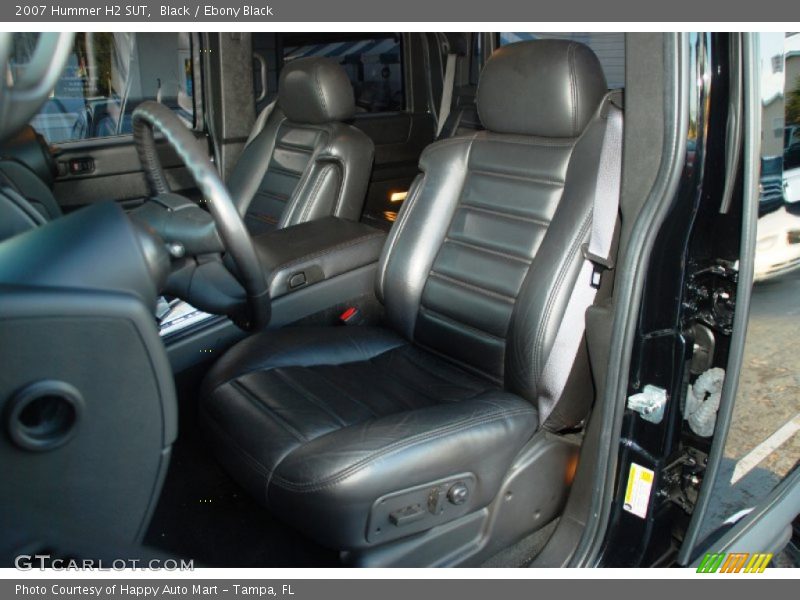 Black / Ebony Black 2007 Hummer H2 SUT