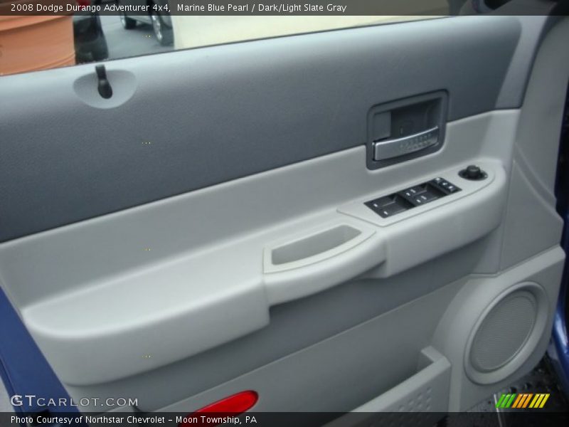 Marine Blue Pearl / Dark/Light Slate Gray 2008 Dodge Durango Adventurer 4x4