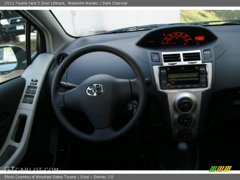 Meteorite Metallic / Dark Charcoal 2011 Toyota Yaris 5 Door Liftback
