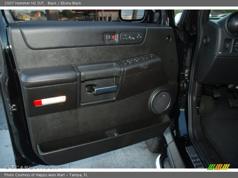 Black / Ebony Black 2007 Hummer H2 SUT
