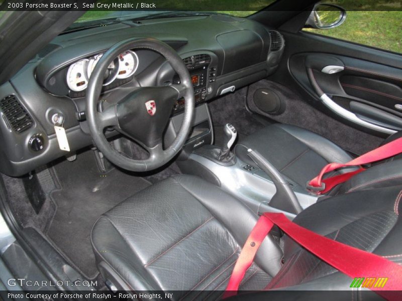  2003 Boxster S Black Interior