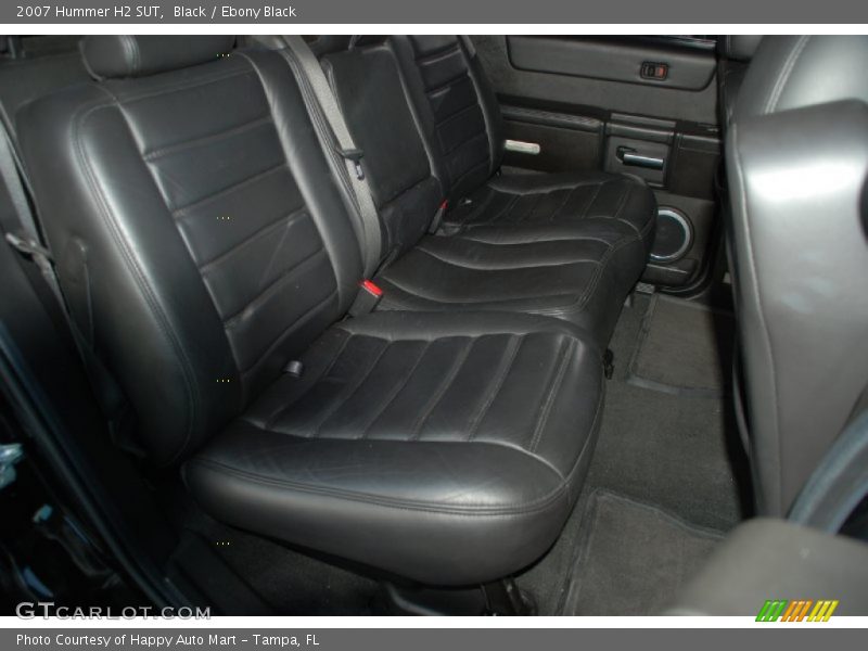 Black / Ebony Black 2007 Hummer H2 SUT