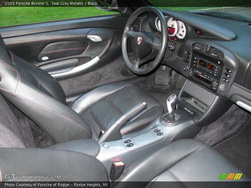  2003 Boxster S Black Interior