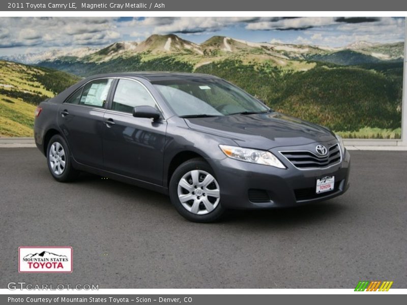 Magnetic Gray Metallic / Ash 2011 Toyota Camry LE