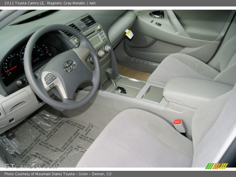 Magnetic Gray Metallic / Ash 2011 Toyota Camry LE