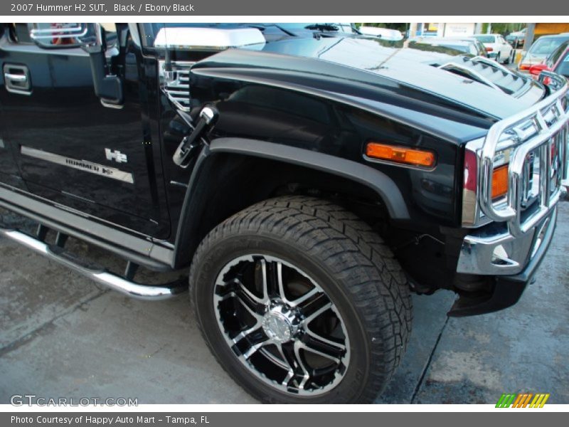 Black / Ebony Black 2007 Hummer H2 SUT