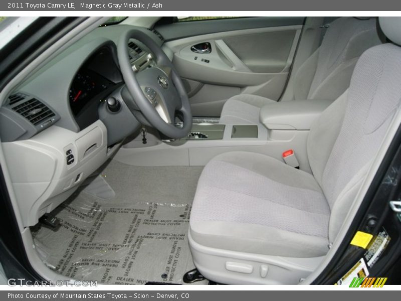 Magnetic Gray Metallic / Ash 2011 Toyota Camry LE