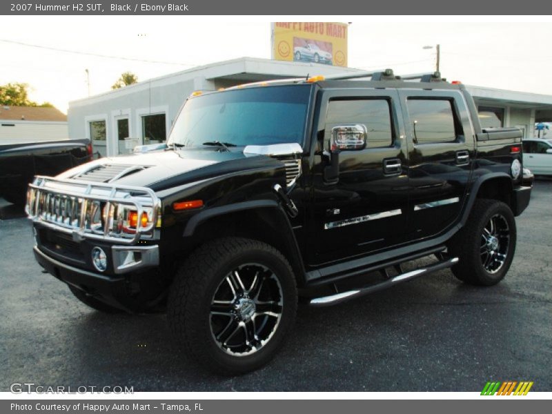 Black / Ebony Black 2007 Hummer H2 SUT