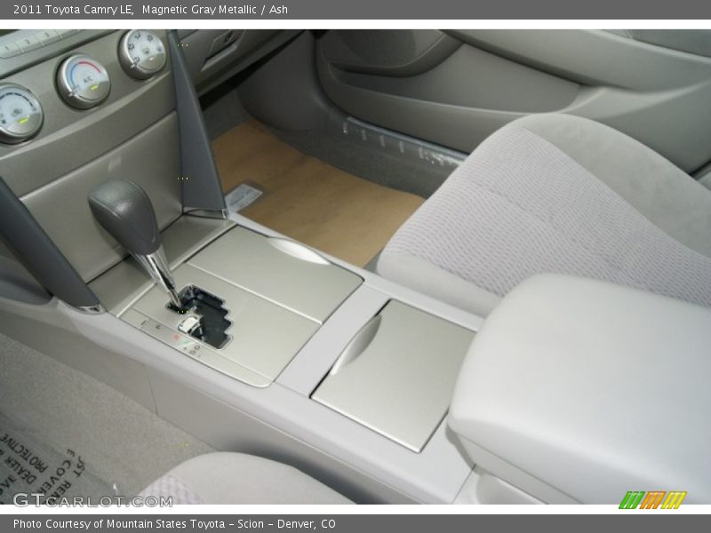Magnetic Gray Metallic / Ash 2011 Toyota Camry LE