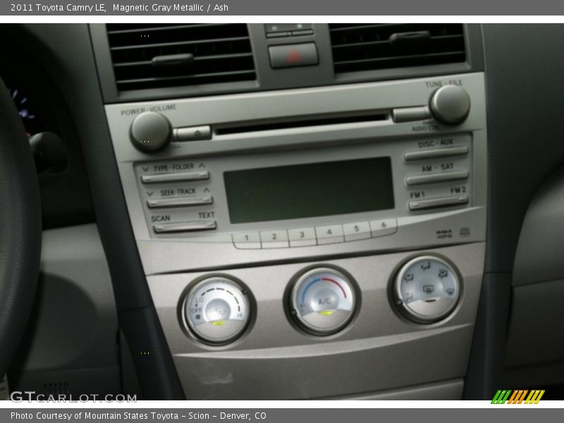 Magnetic Gray Metallic / Ash 2011 Toyota Camry LE
