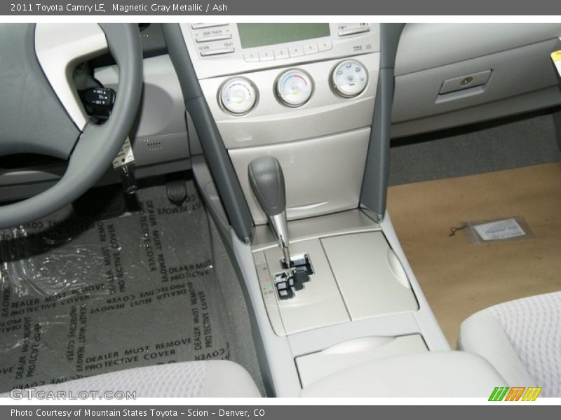 Magnetic Gray Metallic / Ash 2011 Toyota Camry LE