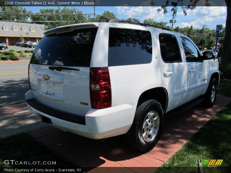 Summit White / Ebony 2008 Chevrolet Tahoe LS 4x4