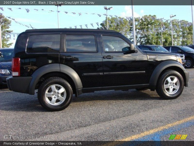 Black / Dark Slate Gray/Light Slate Gray 2007 Dodge Nitro SXT