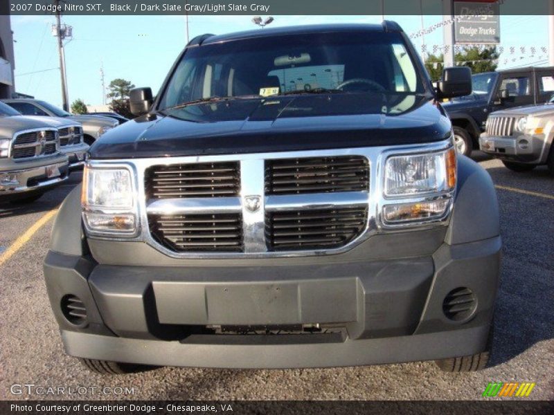 Black / Dark Slate Gray/Light Slate Gray 2007 Dodge Nitro SXT