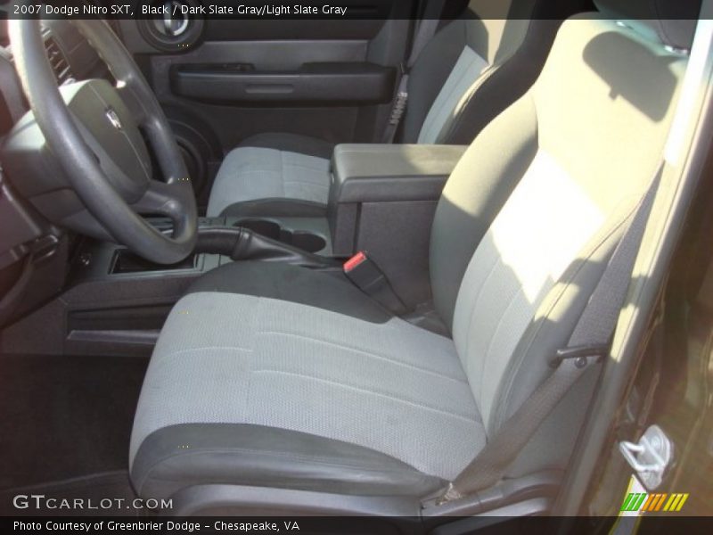 Black / Dark Slate Gray/Light Slate Gray 2007 Dodge Nitro SXT