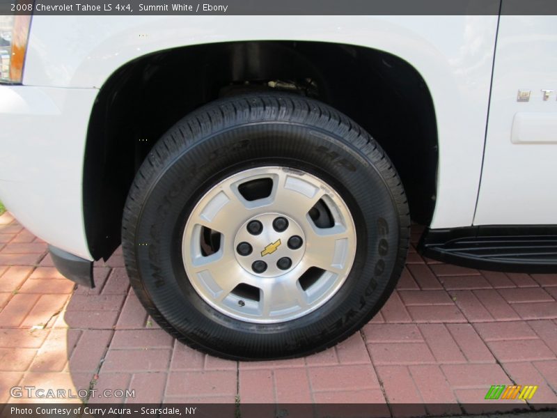 Summit White / Ebony 2008 Chevrolet Tahoe LS 4x4