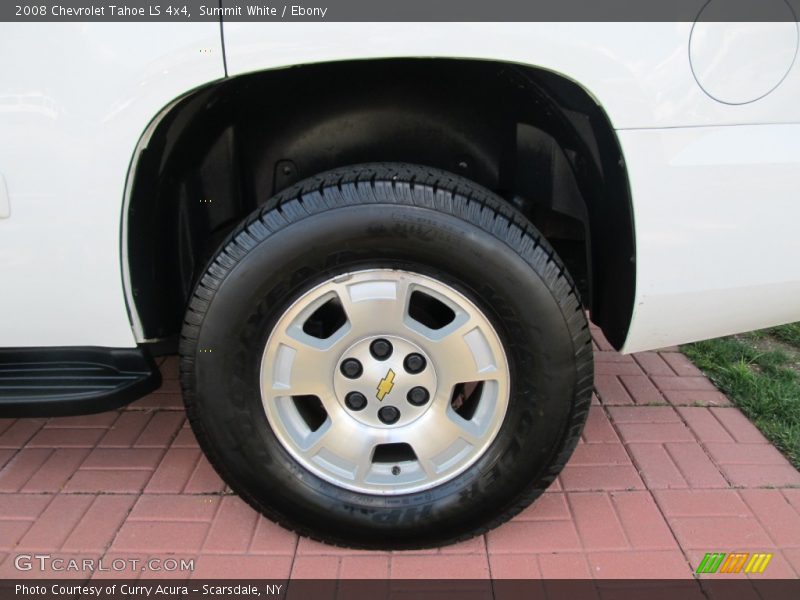 Summit White / Ebony 2008 Chevrolet Tahoe LS 4x4