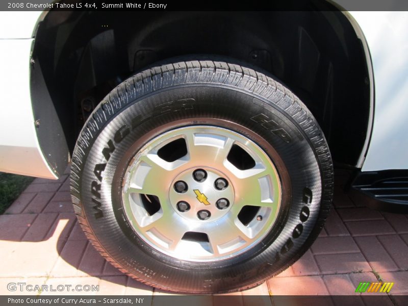 Summit White / Ebony 2008 Chevrolet Tahoe LS 4x4