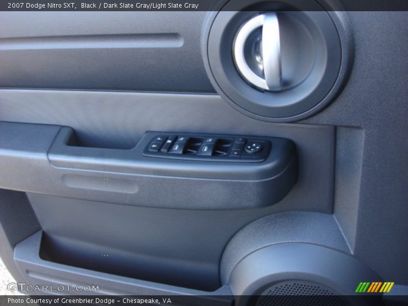 Black / Dark Slate Gray/Light Slate Gray 2007 Dodge Nitro SXT