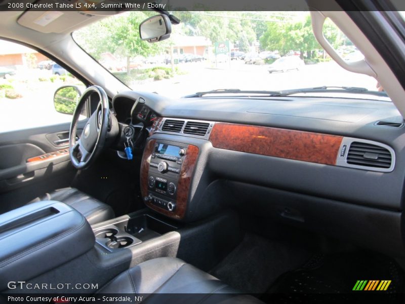 Summit White / Ebony 2008 Chevrolet Tahoe LS 4x4