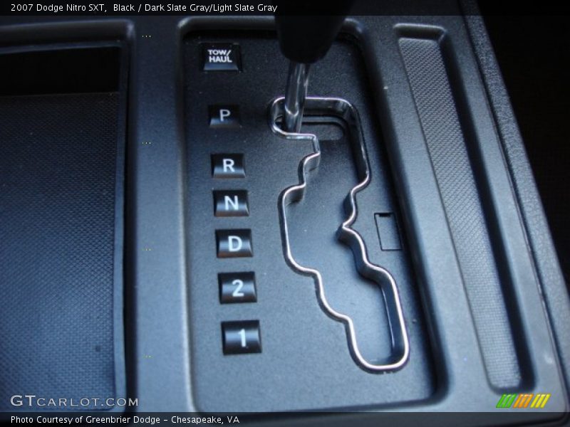 Black / Dark Slate Gray/Light Slate Gray 2007 Dodge Nitro SXT