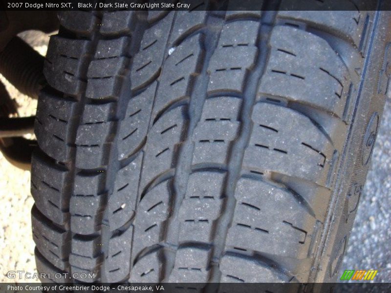 Black / Dark Slate Gray/Light Slate Gray 2007 Dodge Nitro SXT