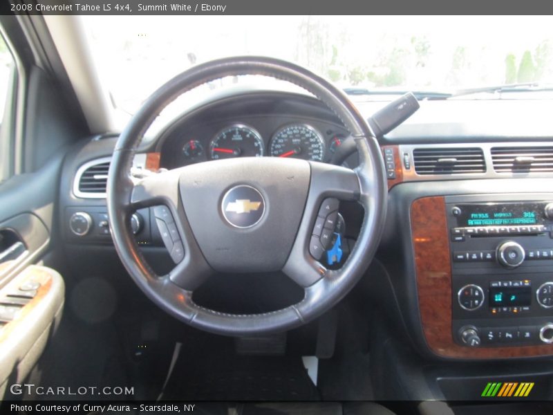Summit White / Ebony 2008 Chevrolet Tahoe LS 4x4