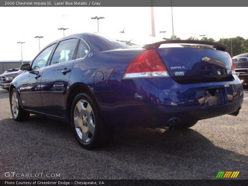 Laser Blue Metallic / Gray 2006 Chevrolet Impala SS