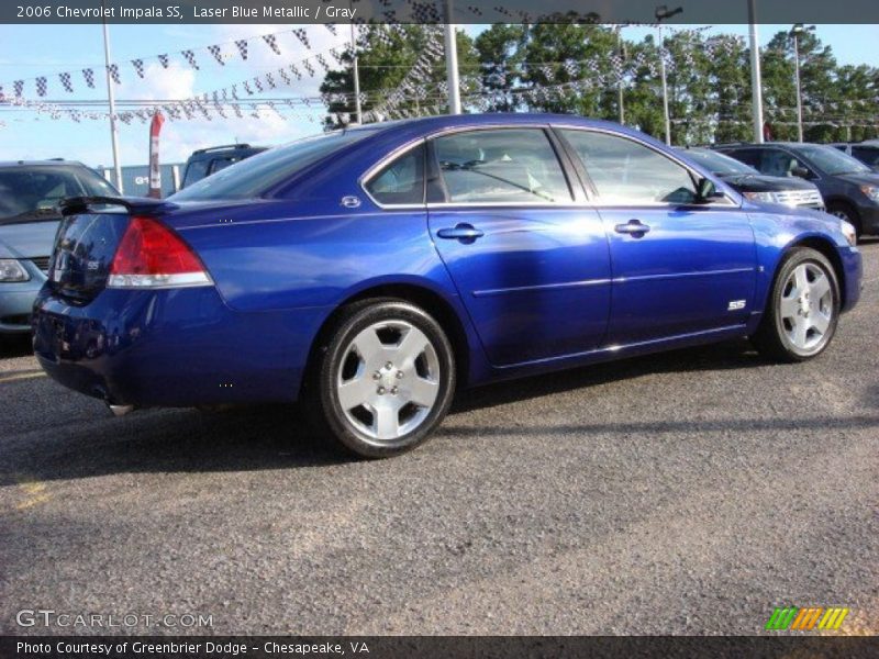 Laser Blue Metallic / Gray 2006 Chevrolet Impala SS