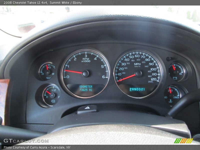 Summit White / Ebony 2008 Chevrolet Tahoe LS 4x4