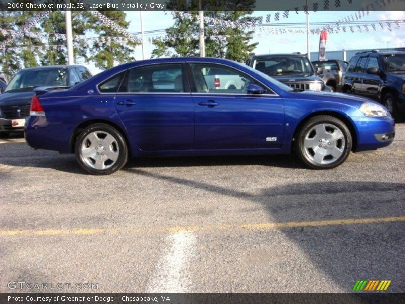 Laser Blue Metallic / Gray 2006 Chevrolet Impala SS