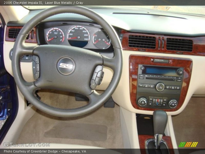 Laser Blue Metallic / Gray 2006 Chevrolet Impala SS