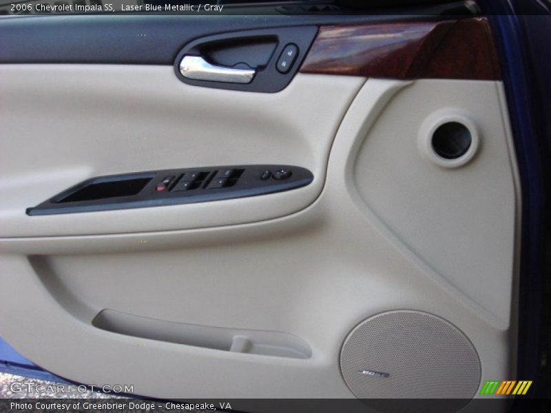 Laser Blue Metallic / Gray 2006 Chevrolet Impala SS