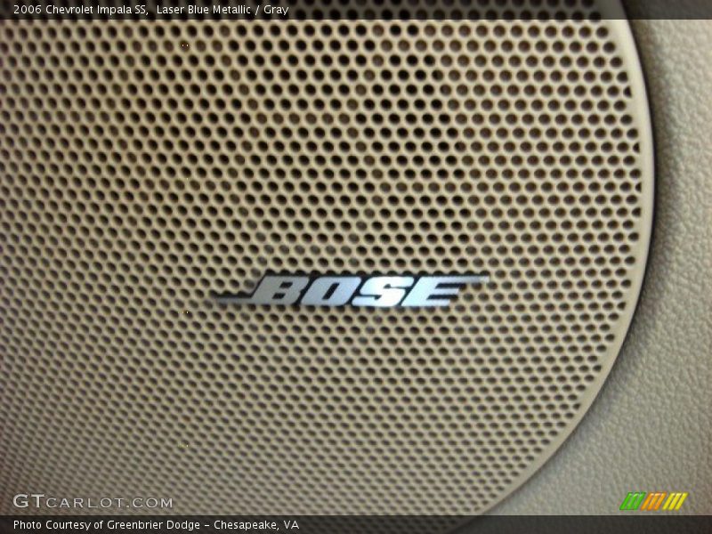 Laser Blue Metallic / Gray 2006 Chevrolet Impala SS