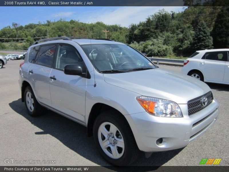 Classic Silver Metallic / Ash 2008 Toyota RAV4 4WD