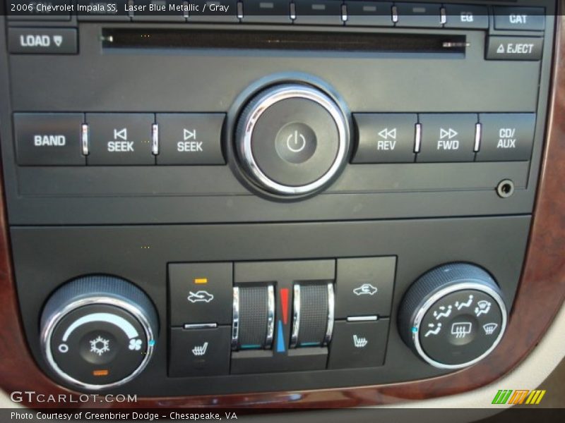 Laser Blue Metallic / Gray 2006 Chevrolet Impala SS