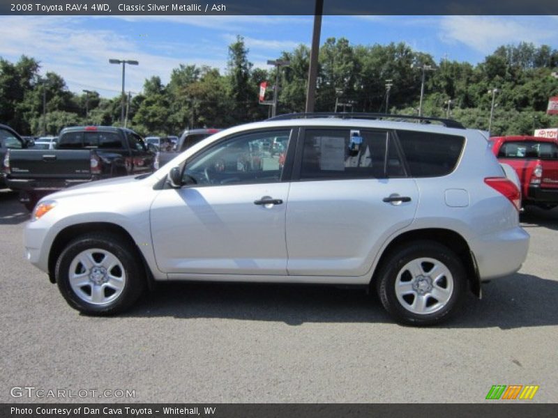 Classic Silver Metallic / Ash 2008 Toyota RAV4 4WD