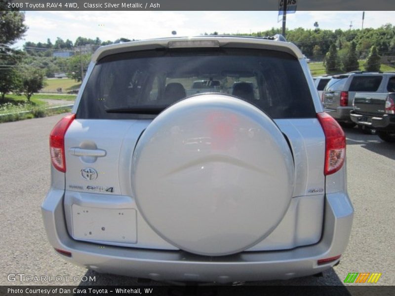 Classic Silver Metallic / Ash 2008 Toyota RAV4 4WD