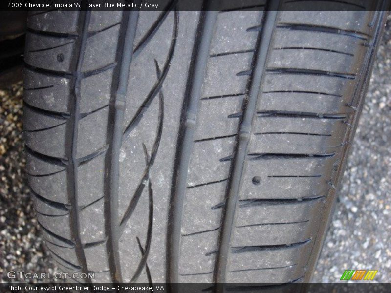 Laser Blue Metallic / Gray 2006 Chevrolet Impala SS