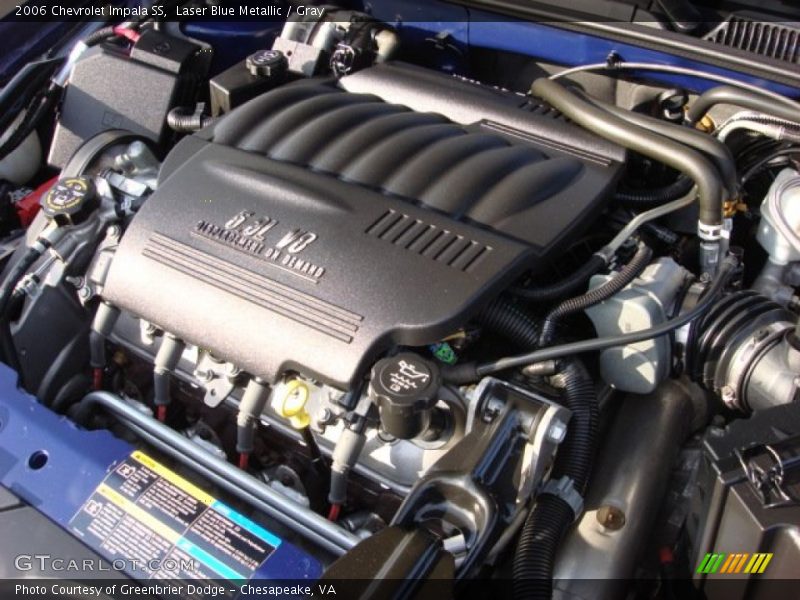 Laser Blue Metallic / Gray 2006 Chevrolet Impala SS