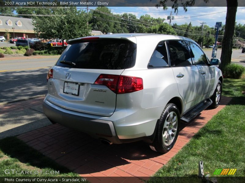 Billet Silver Metallic / Ebony 2007 Acura MDX Technology